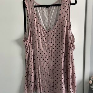 Torrid NWOT Sleeveless Shirt 6X